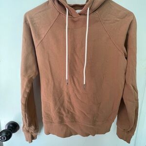 MATE the Label Organic Cotton Terry Raglan Hoodie, Size XS